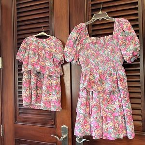 Matching mommy & me dresses, worn one time